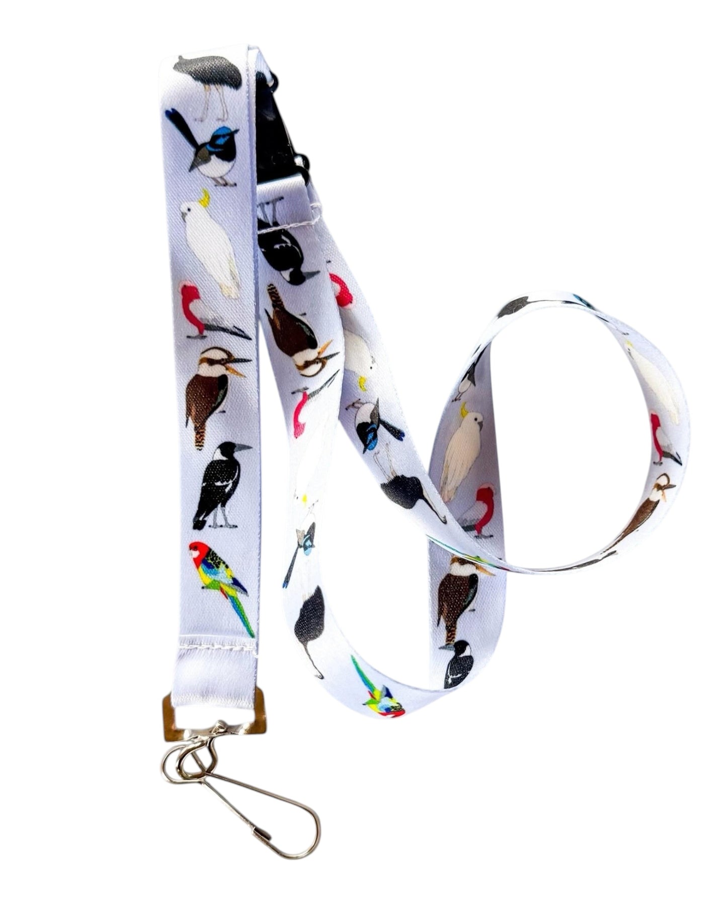 Aussie Birds RPET Lanyard