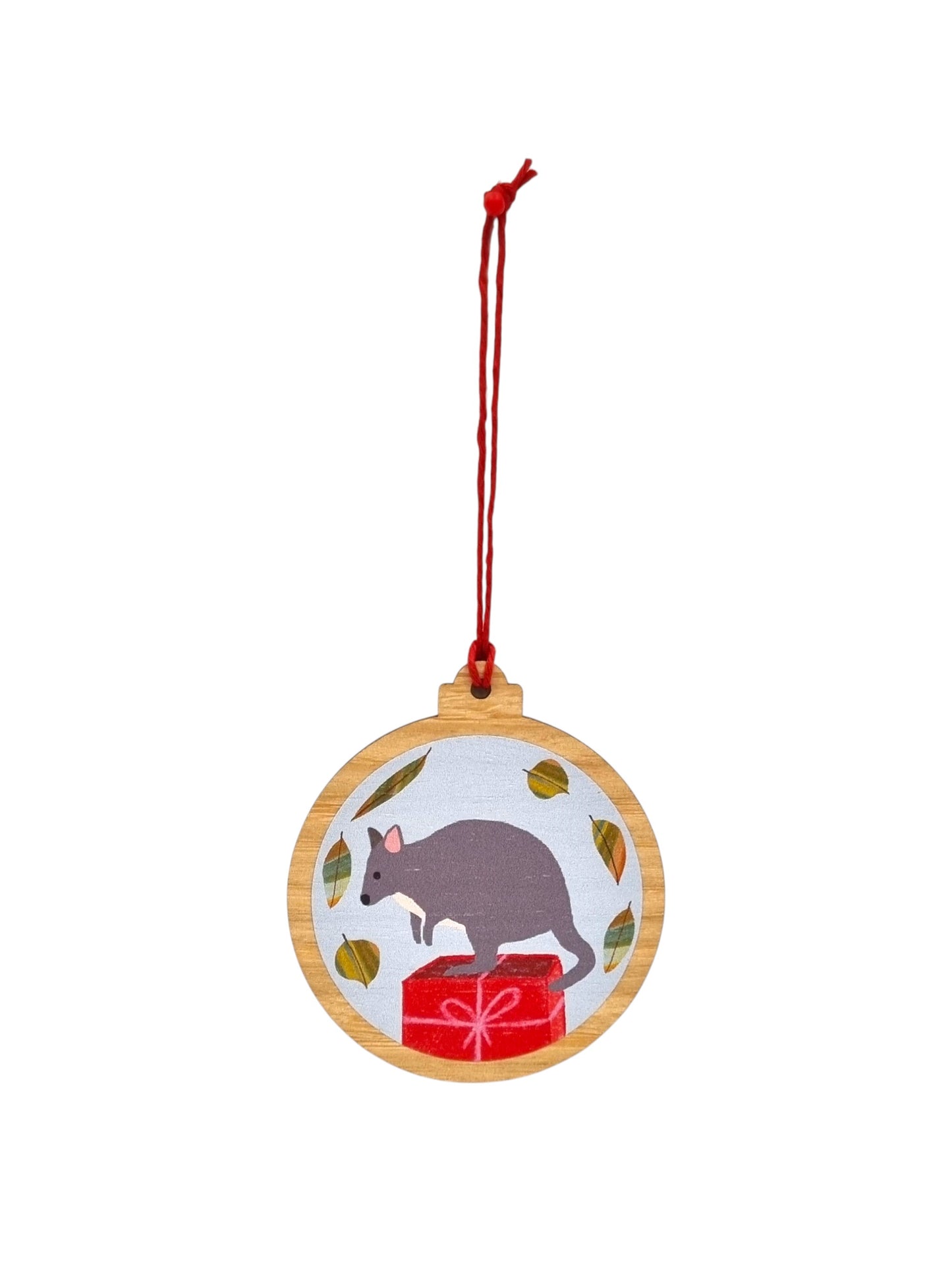 Pademelon Wooden Christmas Decoration