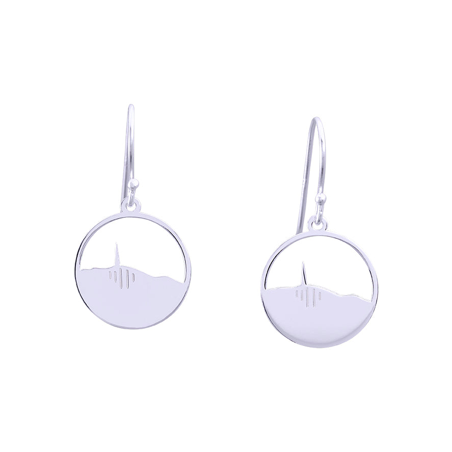 kunanyi Recycled Silver Small Drops