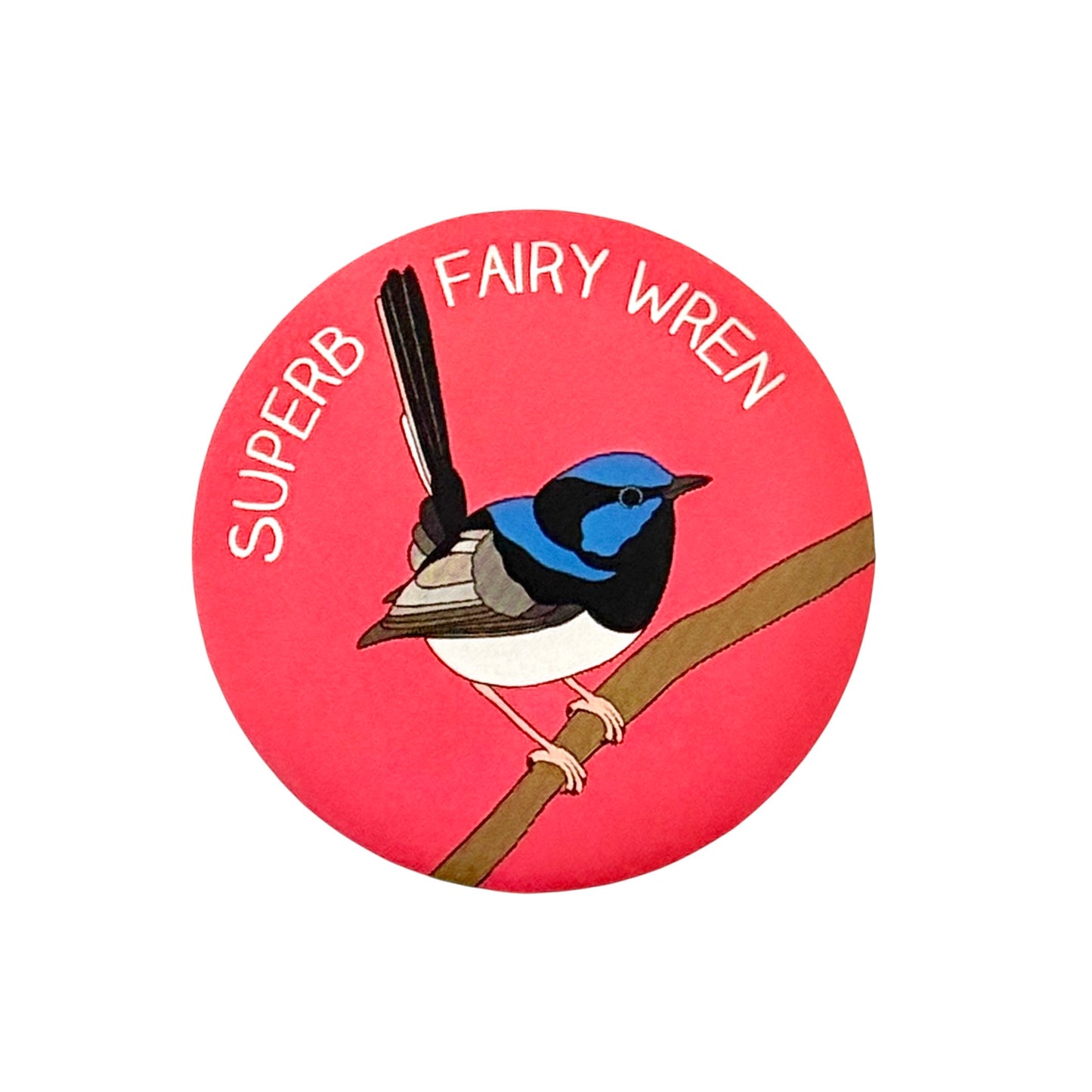 Superb Fairy Wren Bottle Opener Magnet