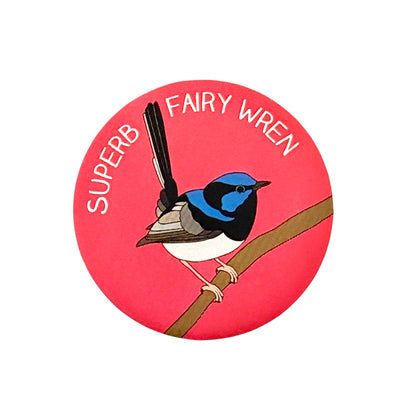 Superb Fairy Wren Bottle Opener Magnet