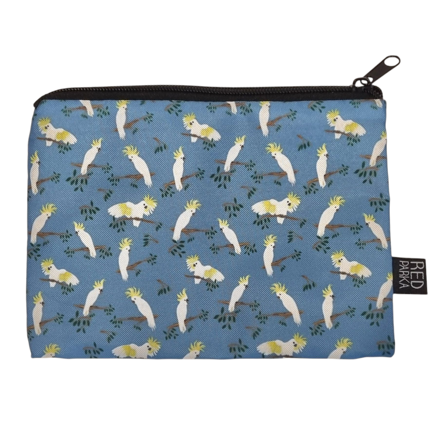Sulphur-Crested Cockatoo RPET Pouches