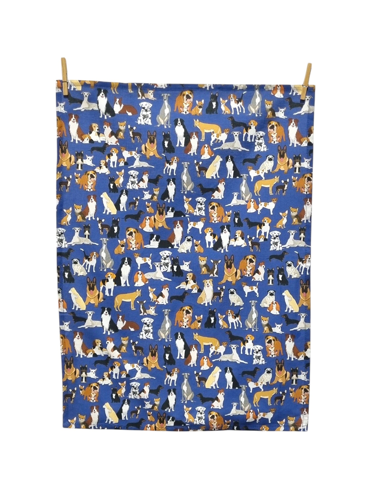 Dogs Pattern Tea Towel