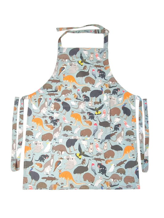 Australian Animals Classic Pattern Apron