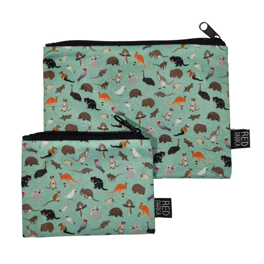 Australian Animals RPET Pouches