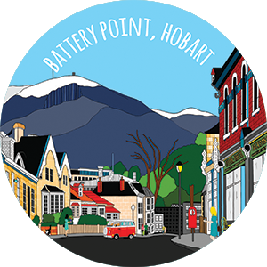 Battery Point Bottle Opener Magnet