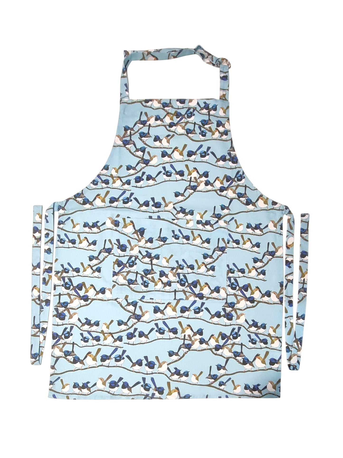 Fairy Wren Pattern Apron