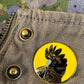 Black Cockatoo Pin