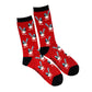 Fairy Wren Socks (Red)