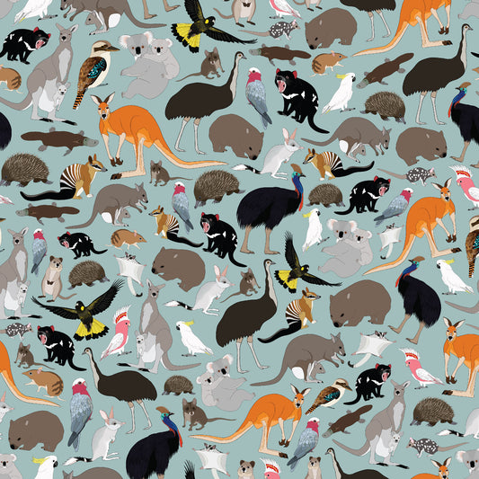 Classic Australian Animal Fabric