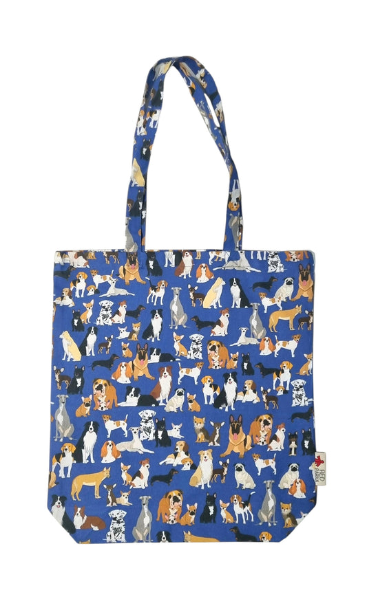 Dogs Pattern Tote Bag