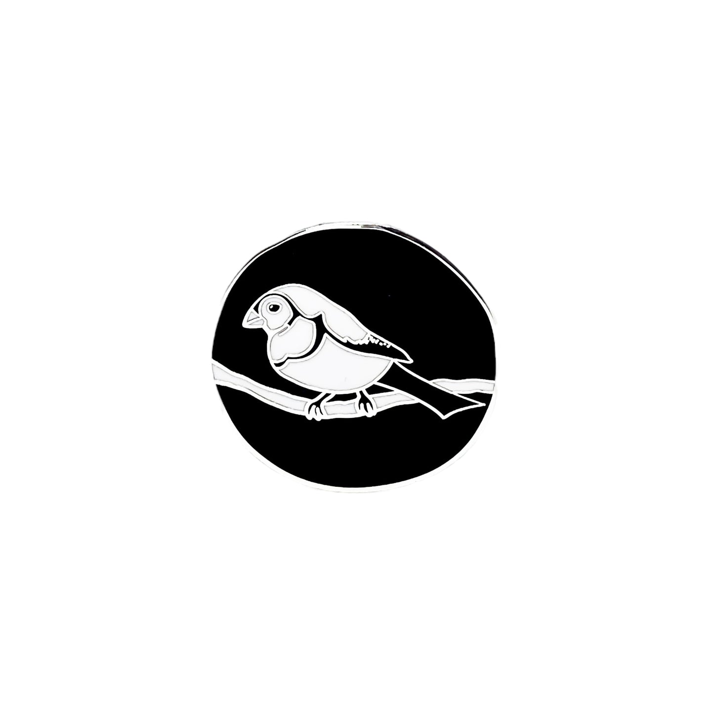 Finch Friend pin