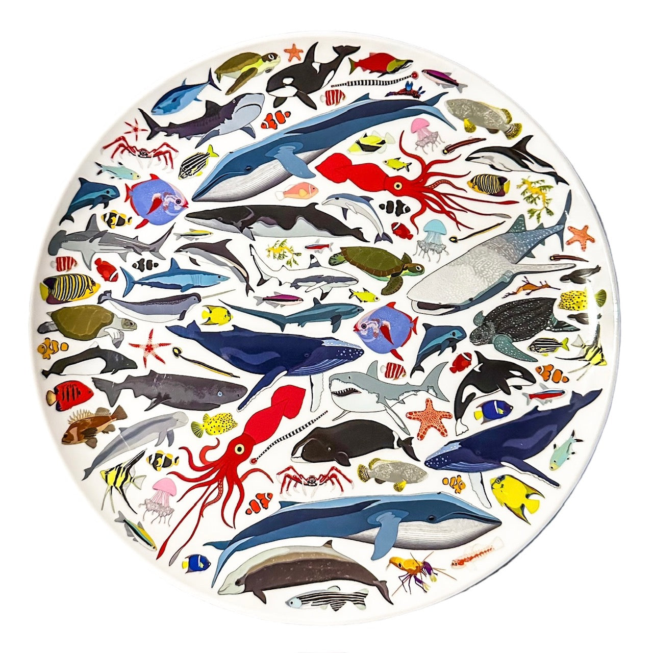 Ocean Animals Plate