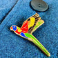 Rainbow Lorikeet Pin