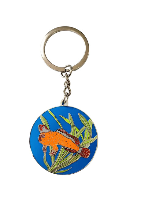 Red Handfish Keyring