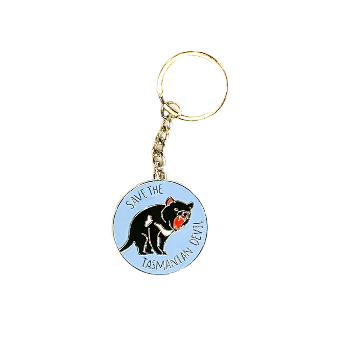 Save the Tasmanian Devil Keyring