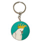 Sulphur-crested Cockatoo Keyring