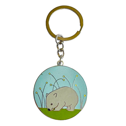 Wombat Keyring