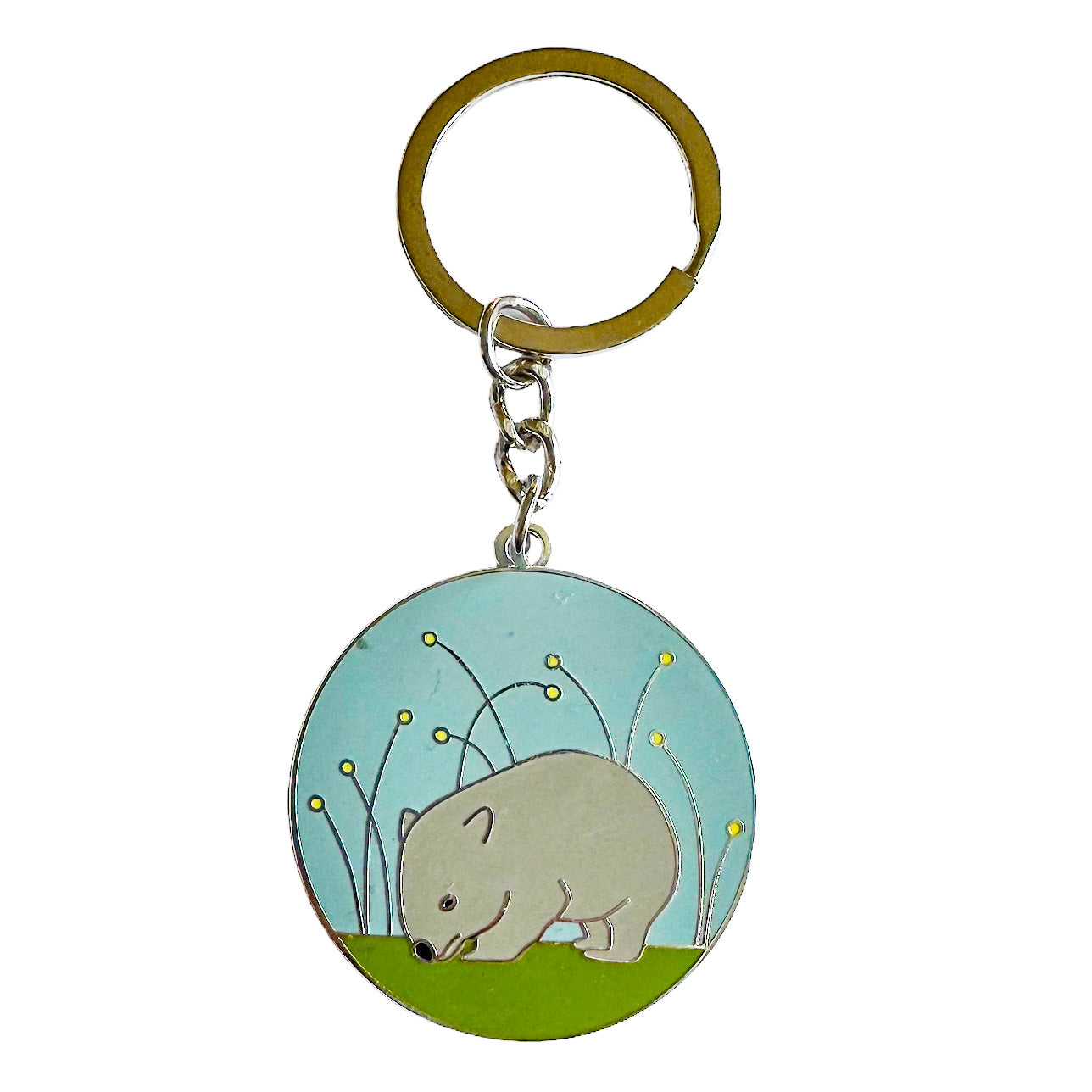 Wombat Keyring