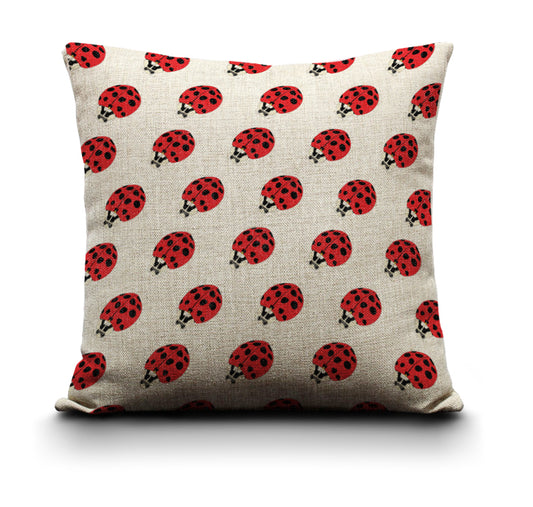 Cushion Cover - Ladybird