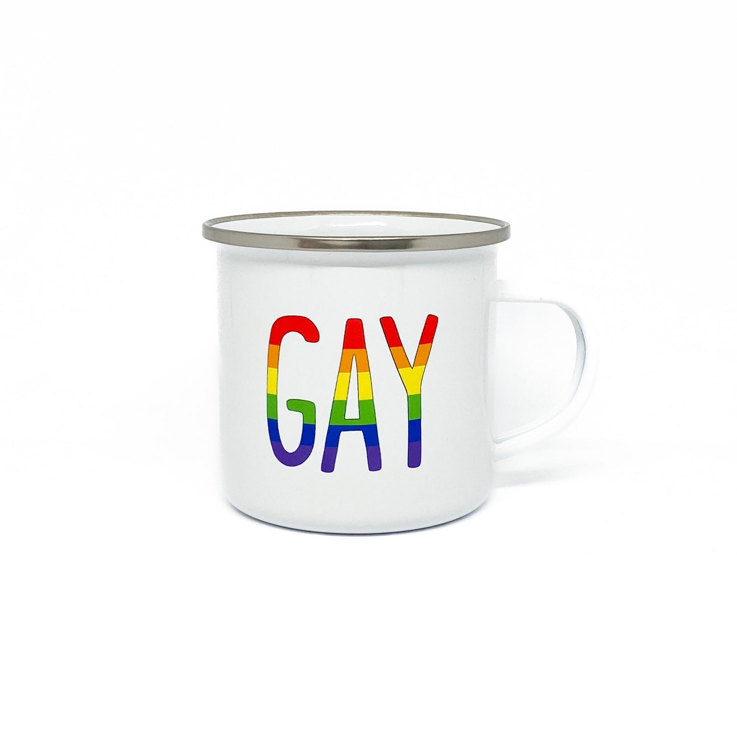 Yay Gay Enamel Mug