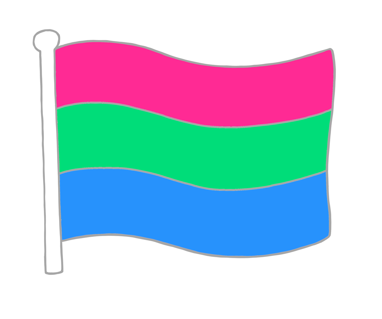 Yay Gay Small Flag