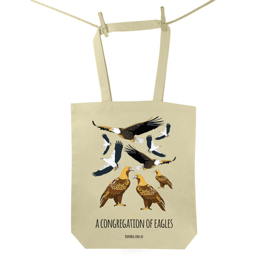 Congregation of Eagles Tote Bag
